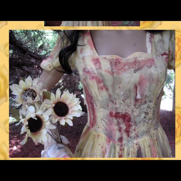 Custom Zombie Halloween Costume size M - Picture 4 of 5